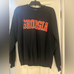 UGA black sweatshirt. Size large. Excellent condition